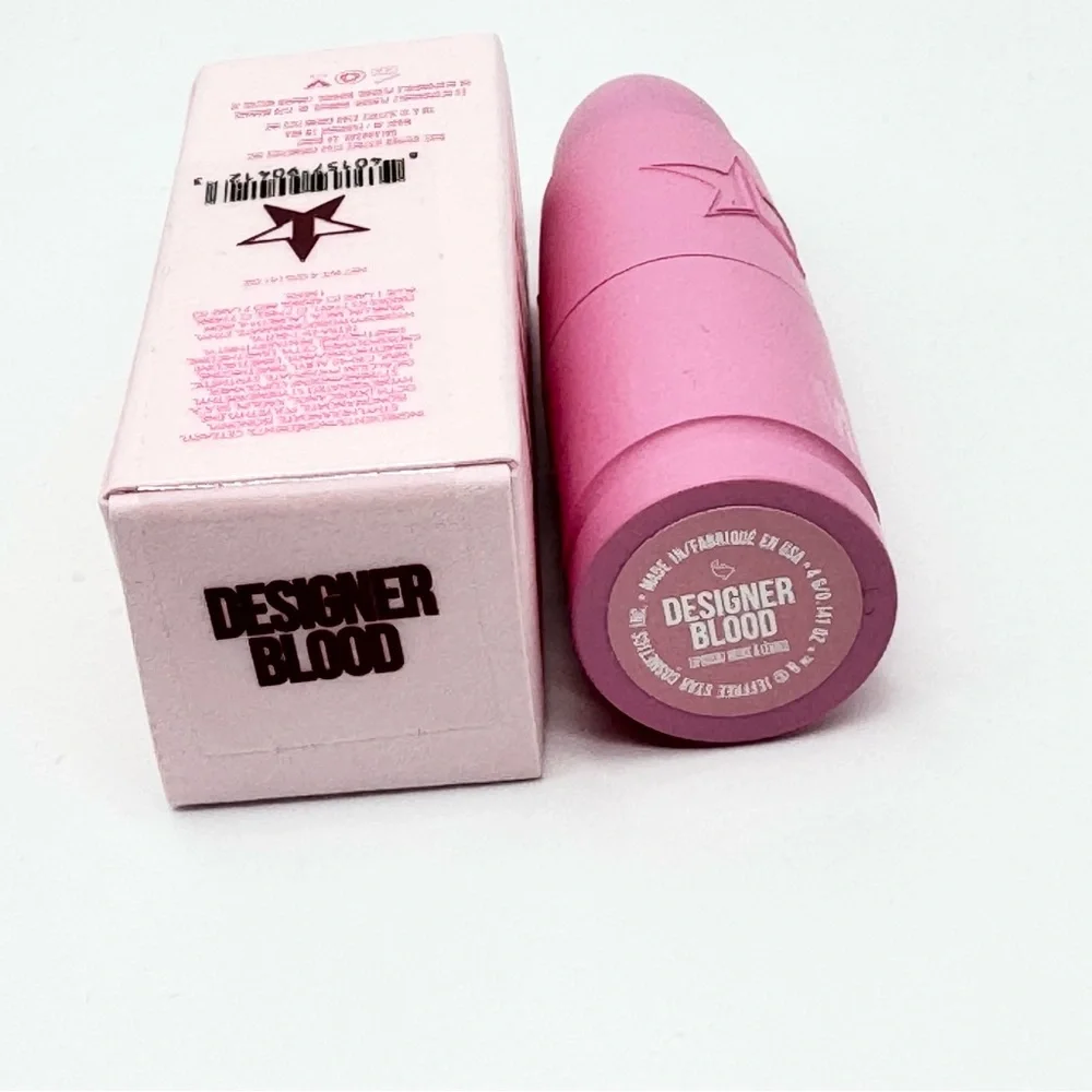 Designer Blood Velvet Trap Lipstick Jeffree Star Brand New in Box Authentic
